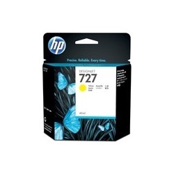 Cartouche jaune HP pour Designjet T1500 / T2500 / T920 (N°727), Toner Express : achat en ligne de Cartouche jaune HP pour Design