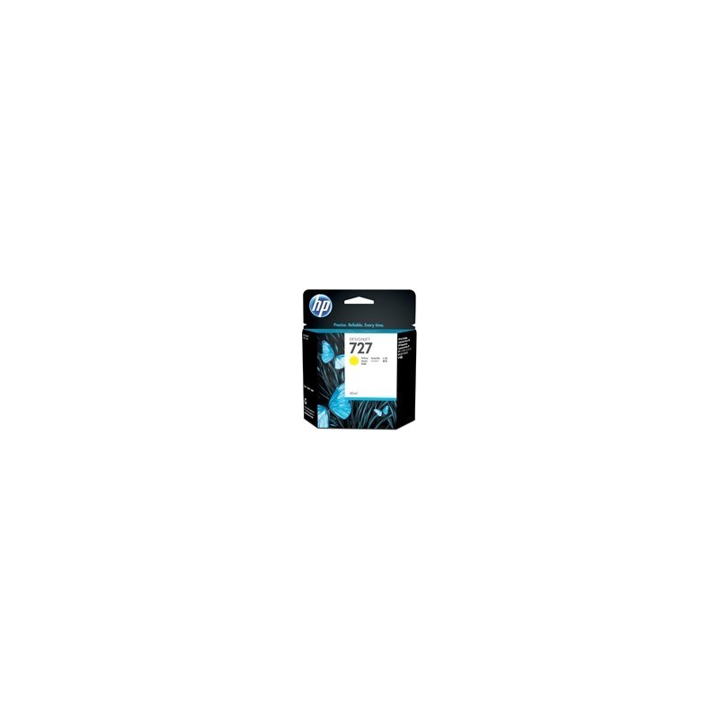 Cartouche jaune HP pour Designjet T1500 / T2500 / T920 (N°727), Toner Express : achat en ligne de Cartouche jaune HP pour Design
