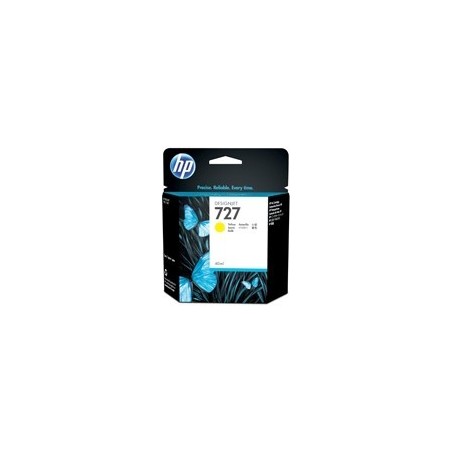 Cartouche jaune HP pour Designjet T1500 / T2500 / T920 (N°727), Toner Express : achat en ligne de Cartouche jaune HP pour Design