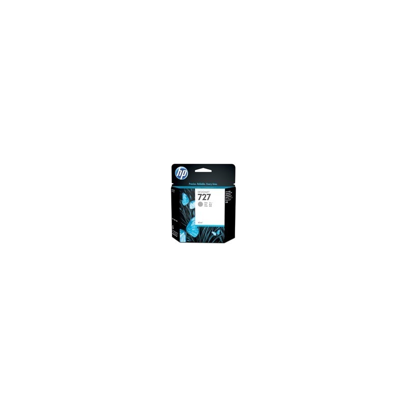Cartouche grise HP pour Designjet T1500 / T2500 / T920 (N°727), Toner Express : achat en ligne de Cartouche grise HP pour Design