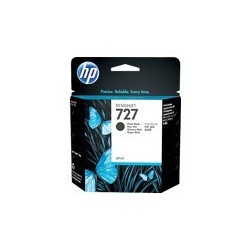 Cartouche noire mate HP pour Designjet T1500 / T2500 / T920 (N°727), Toner Express : achat en ligne de Cartouche noire mate HP p