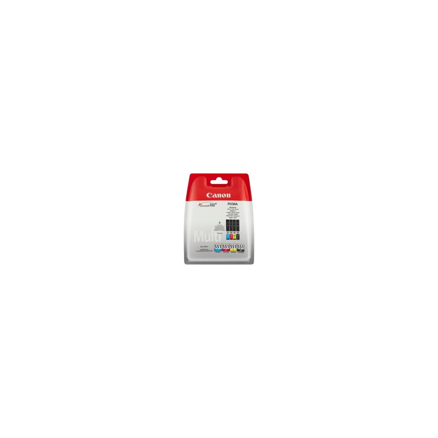 Multipack Canon CLI-551 pour Pixma MG5450 / MG6350..., Toner Express : achat en ligne de Multipack Canon CLI-551 pour Pixma MG54