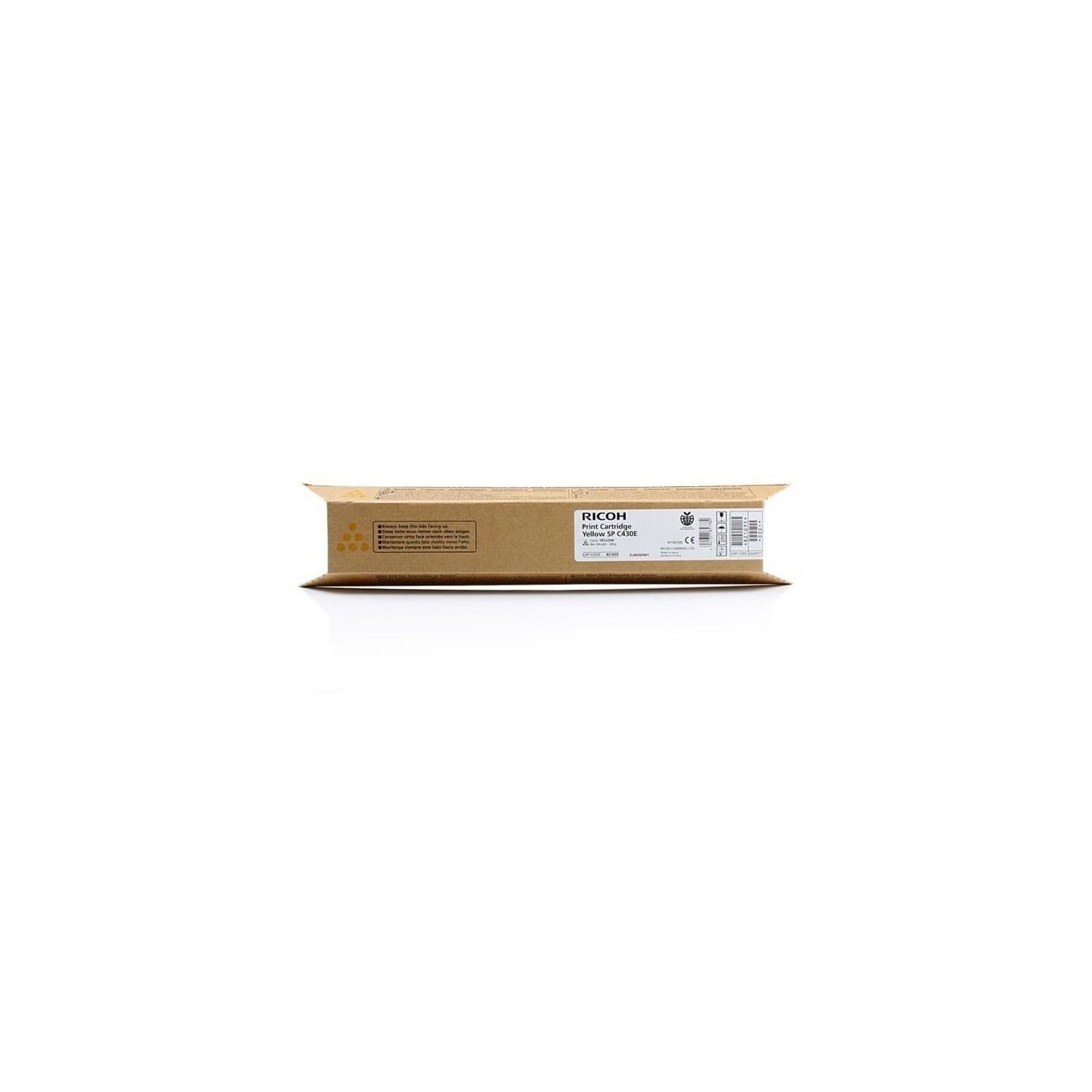 Toner jaune Ricoh pour Aficio SPC 430dn/ 431 (821095), Toner Express : achat en ligne de Toner jaune Ricoh pour Aficio SPC 430dn