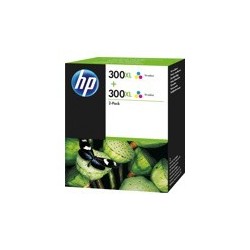 Pack de 2 Cartouches couleurs HP pour deskjet D2560 / F4280 (N°300XL), Toner Express : achat en ligne de Pack de 2 Cartouches co