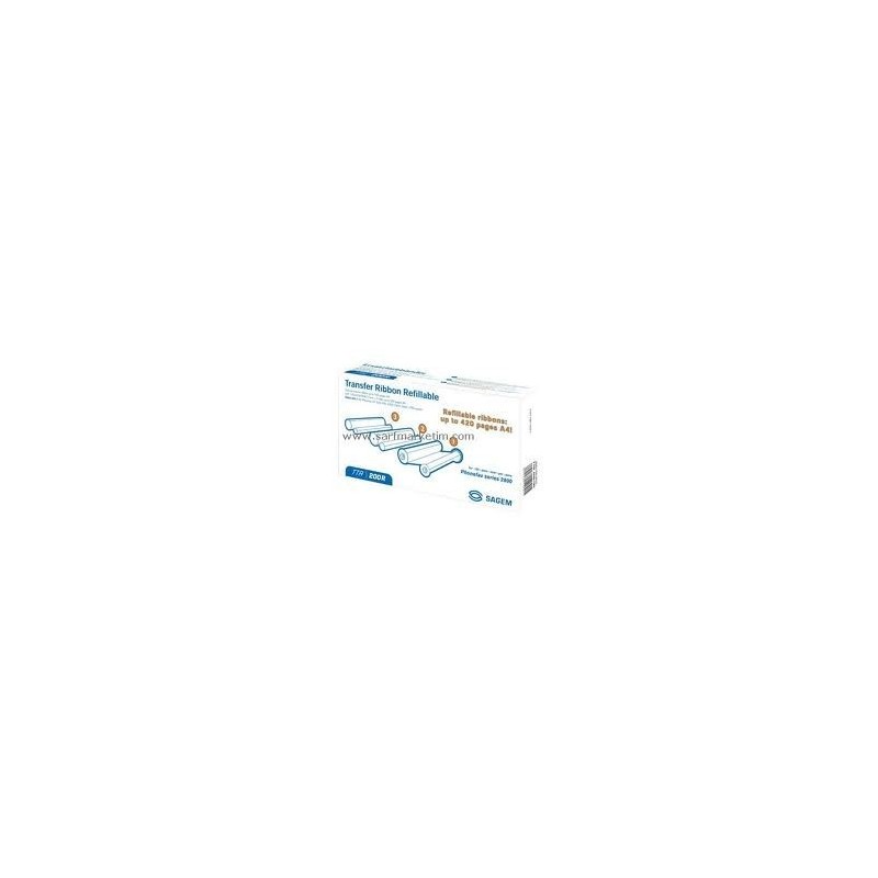 Ruban à transfert thermique Sagem TTR-200R (pack de 3 rubans), Toner Express : achat en ligne de Ruban à transfert thermique Sag