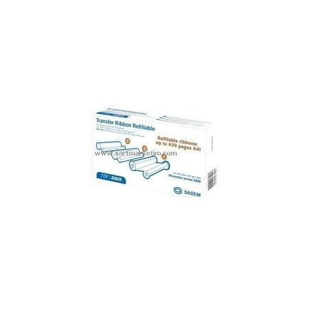 Ruban à transfert thermique Sagem TTR-200R (pack de 3 rubans), Toner Express : achat en ligne de Ruban à transfert thermique Sag