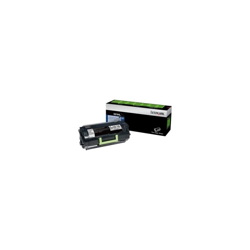 Cartouche toner Lexmark Unison 522HL - Noir, Toner Express : achat en ligne de Cartouche toner Lexmark Unison 522HL - Noir pour 