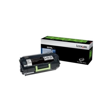 Cartouche toner Lexmark Unison 522HL - Noir, Toner Express : achat en ligne de Cartouche toner Lexmark Unison 522HL - Noir pour 