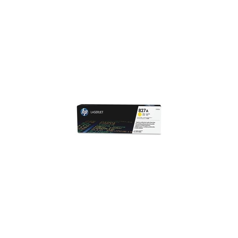 Toner Yellow HP pour Color LaserJet M 880z (827A), Toner Express : achat en ligne de Toner Yellow HP pour Color LaserJet M 880z 