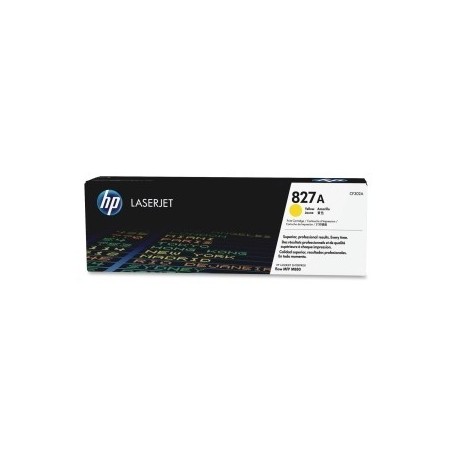 Toner Yellow HP pour Color LaserJet M 880z (827A), Toner Express : achat en ligne de Toner Yellow HP pour Color LaserJet M 880z 