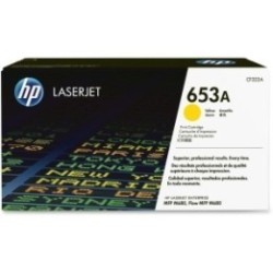 Toner Yellow HP pour Color LaserJet Enterprise MFP M680 (653A), Toner Express : achat en ligne de Toner Yellow HP pour Color Las