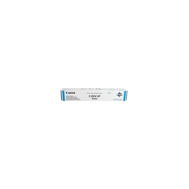 Toner Cyan Canon pour imageRUNNER ADVANCE C250i/ 350if/ 351if (C-EXV47), Toner Express : achat en ligne de Toner Cyan Canon pour