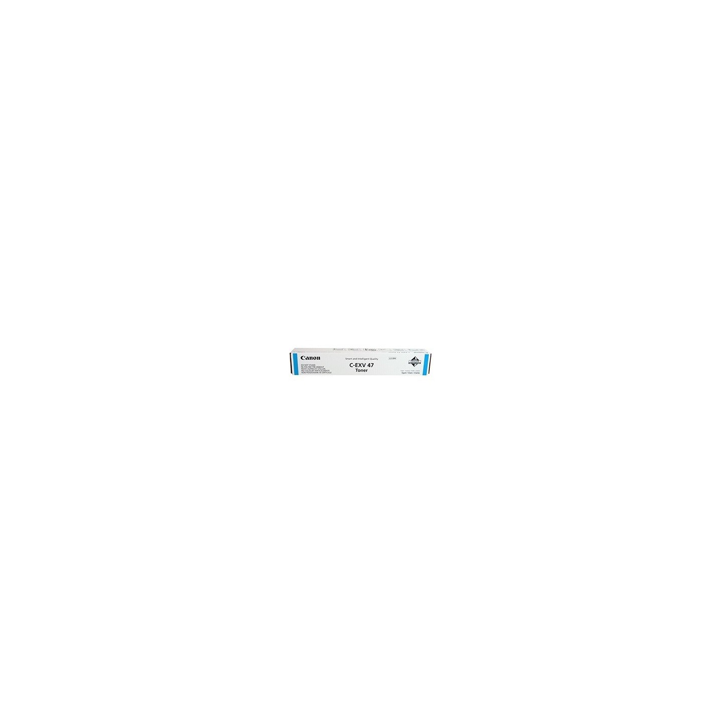 Toner Cyan Canon pour imageRUNNER ADVANCE C250i/ 350if/ 351if (C-EXV47), Toner Express : achat en ligne de Toner Cyan Canon pour