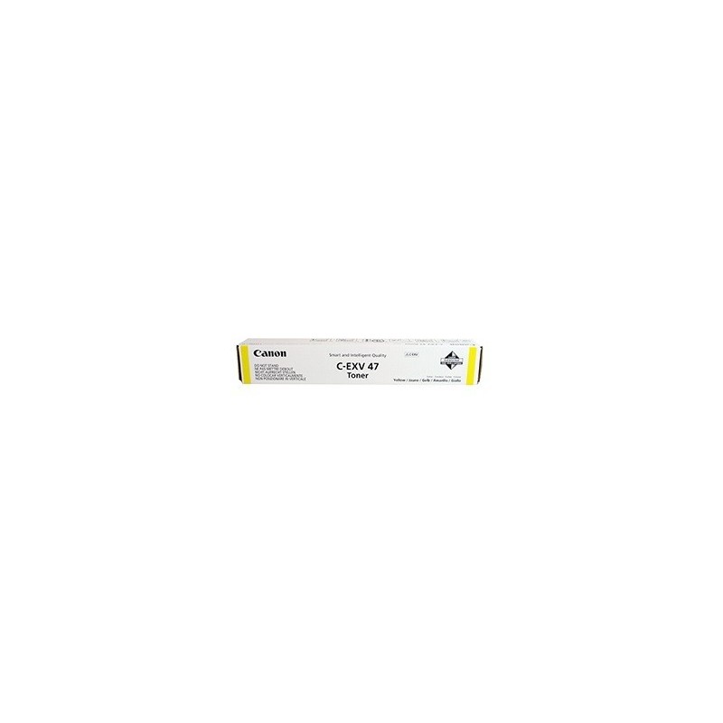 Toner Yellow Canon pour imageRUNNER ADVANCE C250i/ 350if/ 351if (C-EXV47), Toner Express : achat en ligne de Toner Yellow Canon 