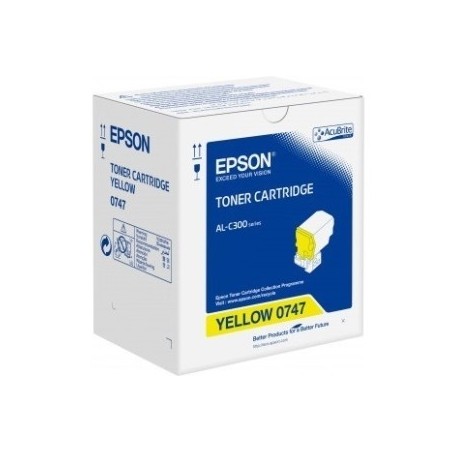 Toner jaune Epson Séries WorkForce AL-C300, Toner Express : achat en ligne de Toner jaune Epson Séries WorkForce AL-C300 pour im