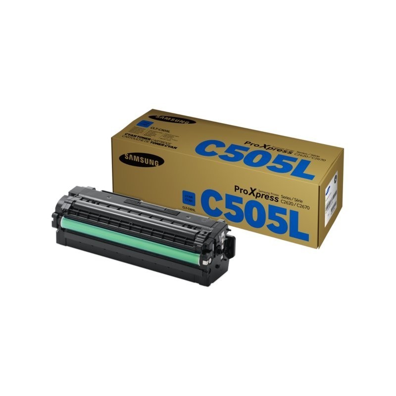 Cartouche toner Samsung Cyan pour SL-C2670FW / SL-C2620DW, Toner Express : achat en ligne de Cartouche toner Samsung Cyan pour S