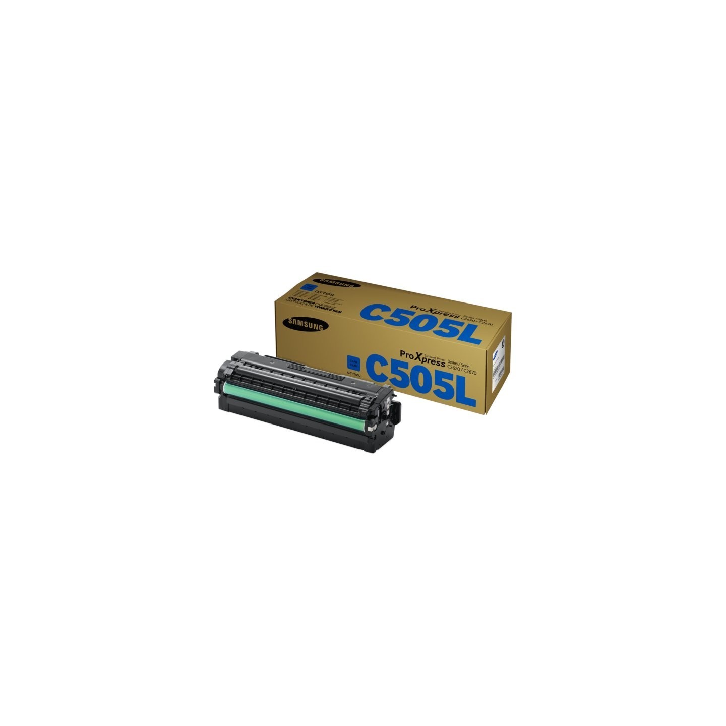 Cartouche toner Samsung Cyan pour SL-C2670FW / SL-C2620DW, Toner Express : achat en ligne de Cartouche toner Samsung Cyan pour S