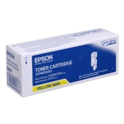 Toner jaune Epson pour Aculaser CX17 / C1700 / C1750, Toner Express : achat en ligne de Toner jaune Epson pour Aculaser CX17 / C