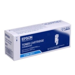 Toner cyan Epson pour Aculaser CX17 / C1700 / C1750, Toner Express : achat en ligne de Toner cyan Epson pour Aculaser CX17 / C17