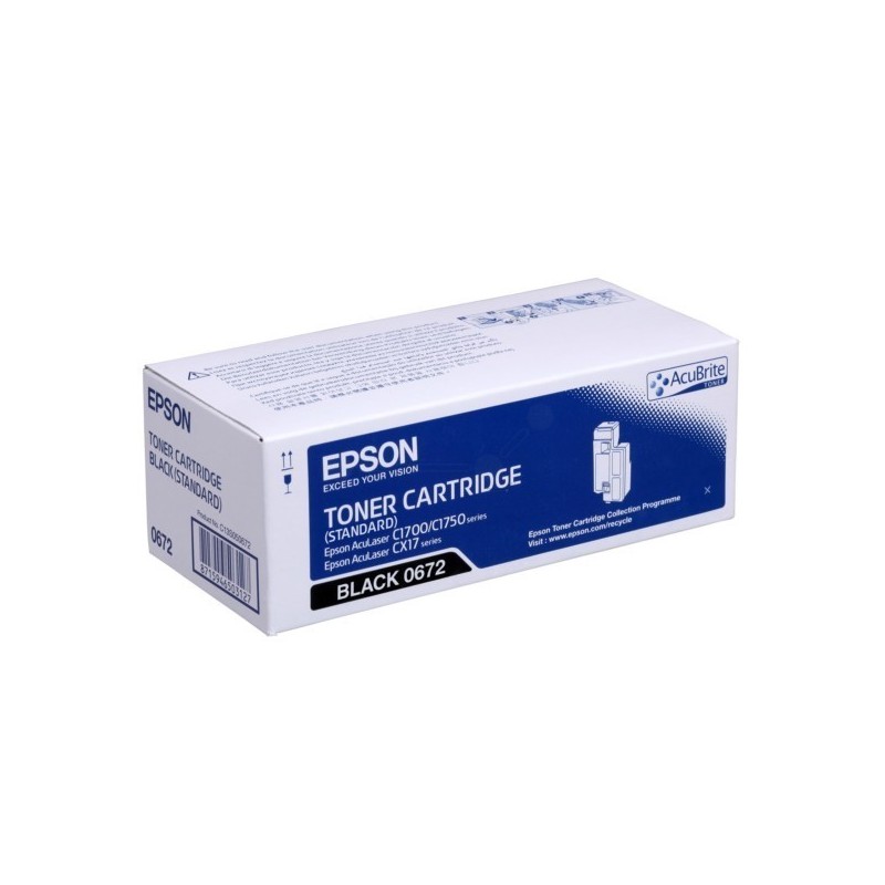 Toner noir Epson pour Aculaser CX17 / C1700 / C1750, Toner Express : achat en ligne de Toner noir Epson pour Aculaser CX17 / C17