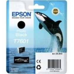 Cartouche Encre Noire photo pour EPSON SureColor SC-P600 (T7601) (Orque), Toner Express : achat en ligne de Cartouche Encre Noir