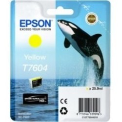 Cartouche Encre Jaune pour EPSON SureColor SC-P600 (T7604) (Orque), Toner Express : achat en ligne de Cartouche Encre Jaune pour