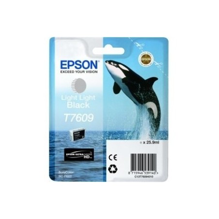 Cartouche Encre Noir très très clair pour EPSON SureColor SC-P600 (T7609) (Orque), Toner Express : achat en ligne de Cartouche E