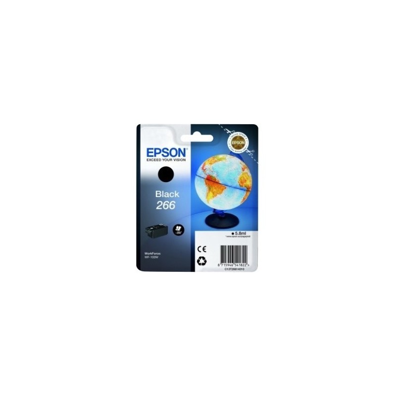 Cartouche Encre noire pour EPSON WorkForce WF-100W (266), Toner Express : achat en ligne de Cartouche Encre noire pour EPSON Wor