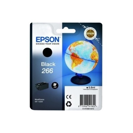 Cartouche Encre noire pour EPSON WorkForce WF-100W (266), Toner Express : achat en ligne de Cartouche Encre noire pour EPSON Wor