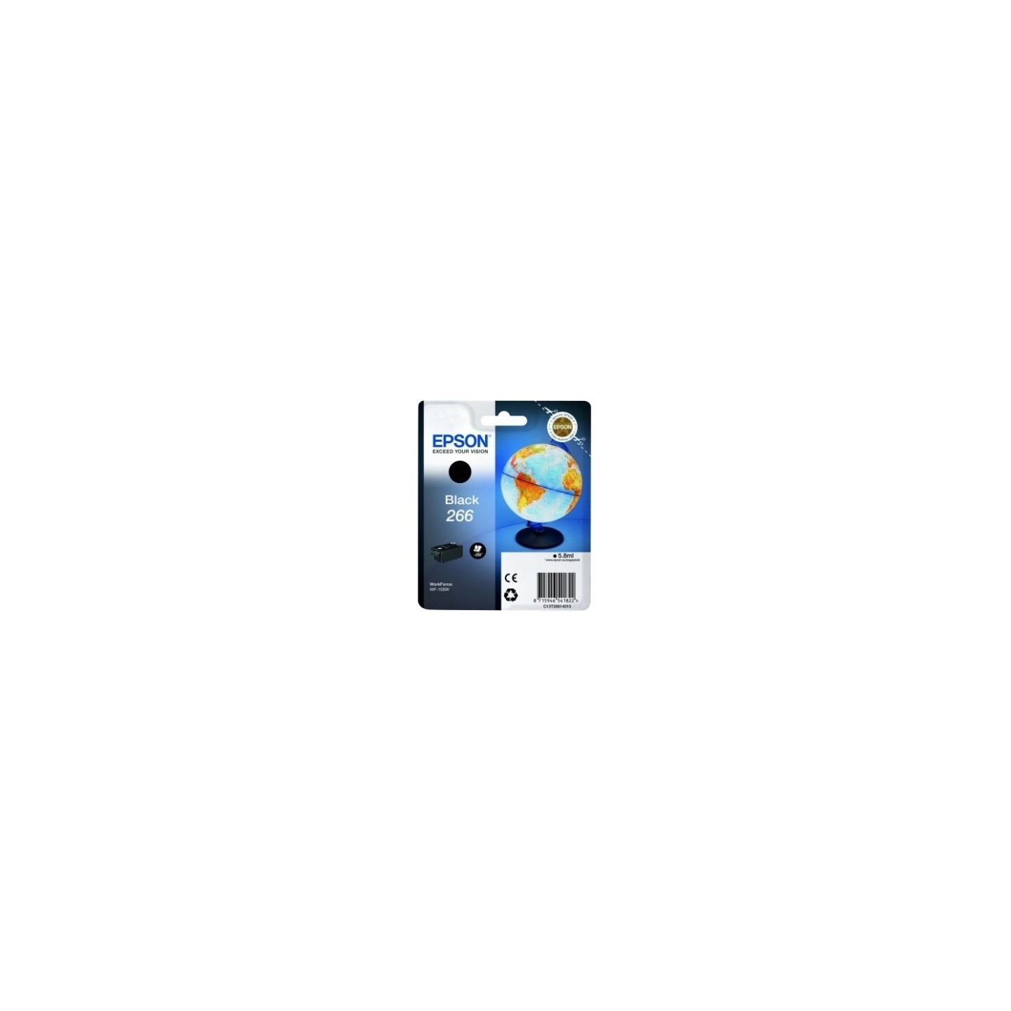 Cartouche Encre noire pour EPSON WorkForce WF-100W (266), Toner Express : achat en ligne de Cartouche Encre noire pour EPSON Wor