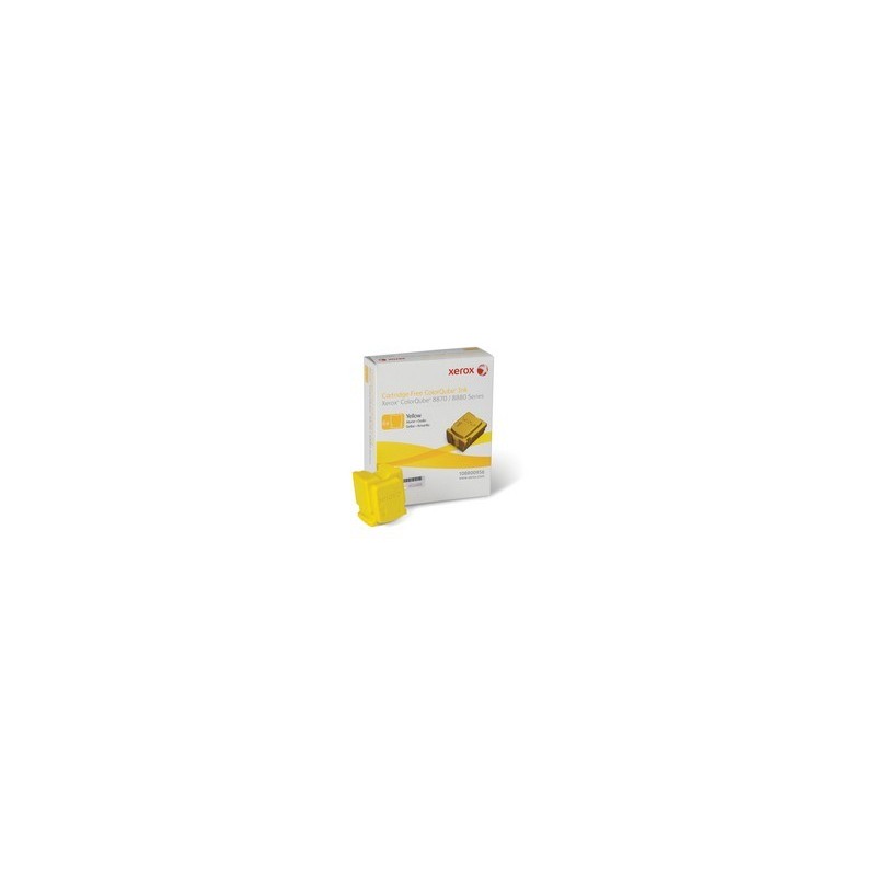 6 * Batonnets d'encre solide jaune pour Xerox ColorQube 8870/ 8880, Toner Express : achat en ligne de 6 * Batonnets d'encre soli