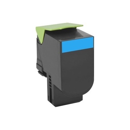 Toner cyan générique haute capacité pour Lexmark CS310 / CS410 / CS510 .... (702HC), Toner Express : achat en ligne de Toner cya