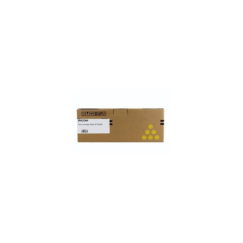 Toner jaune Ricoh pour SP C252DN/ 252SF, Toner Express : achat en ligne de Toner jaune Ricoh pour SP C252DN/ 252SF pour impriman