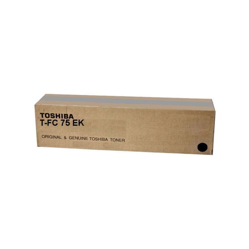 Toner noir Toshiba pour e-studio 5560C/ 6560C/ 6570...(T-FC75EK), Toner Express : achat en ligne de Toner noir Toshiba pour e-st