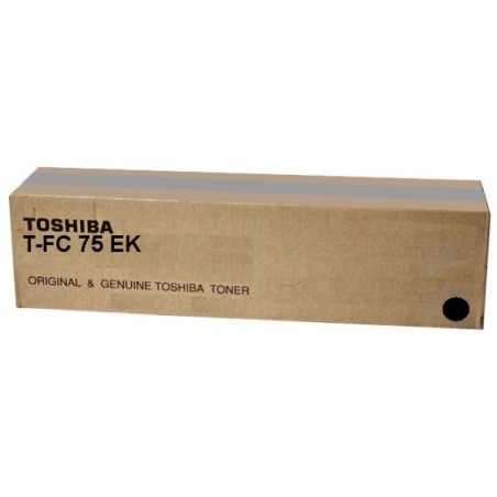 Toner noir Toshiba pour e-studio 5560C/ 6560C/ 6570...(T-FC75EK), Toner Express : achat en ligne de Toner noir Toshiba pour e-st