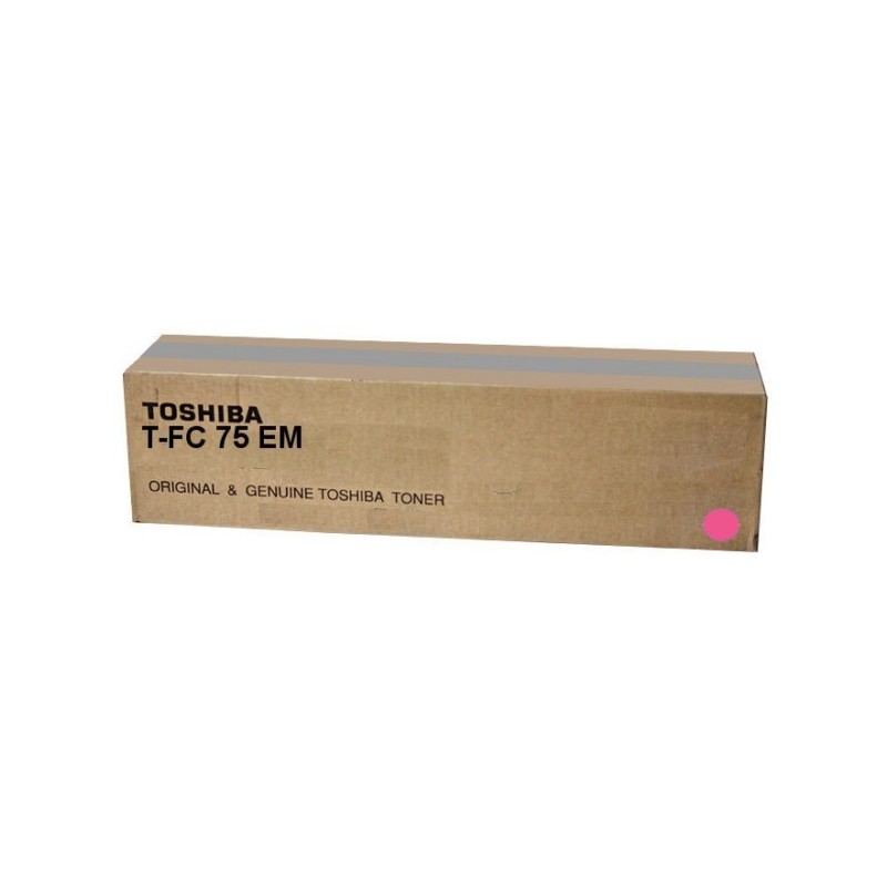 Toner magenta Toshiba pour e-studio 5560C/ 6560C/ 6570...(T-FC75EM), Toner Express : achat en ligne de Toner magenta Toshiba pou