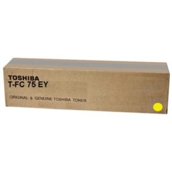 Toner jaune Toshiba pour e-studio 5560C/ 6560C/ 6570...(T-FC75EY), Toner Express : achat en ligne de Toner jaune Toshiba pour e-