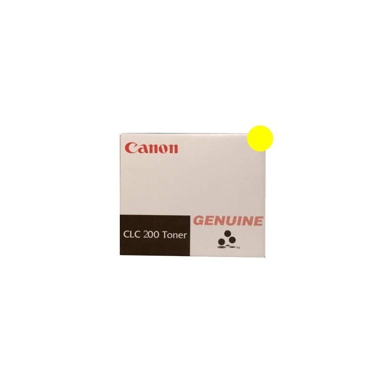 Toner Jaune Canon CLC 200Y, Toner Express : achat en ligne de Toner Jaune Canon CLC 200Y pour imprimante