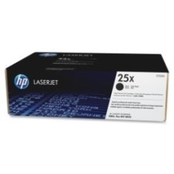 Toner noir HP haute capacité pour LaserJet M806/ M830 ... (25X), Toner Express : achat en ligne de Toner noir HP haute capacité 