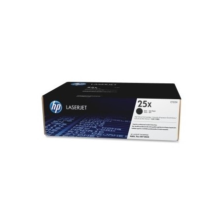Toner noir HP haute capacité pour LaserJet M806/ M830 ... (25X), Toner Express : achat en ligne de Toner noir HP haute capacité 