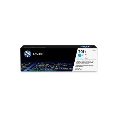 Toner Cyan HP haute capacité pour Color LaserJet Pro M252 / M277.... (201X), Toner Express : achat en ligne de Toner Cyan HP hau