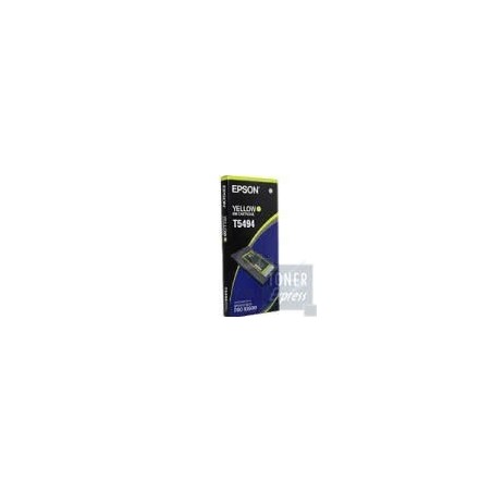 Cartouche Encre Jaune EPSON (T5494), Toner Express : achat en ligne de Cartouche Encre Jaune EPSON (T5494) pour imprimante
