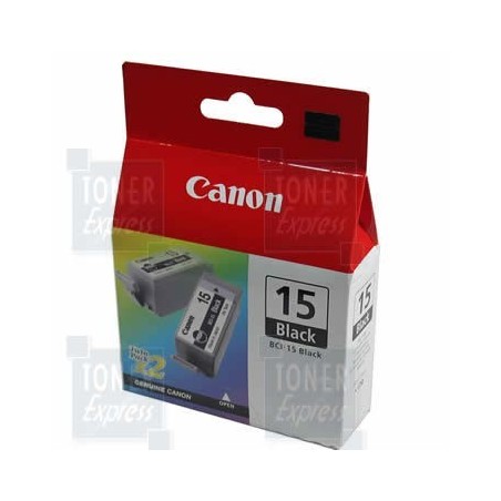 Cartouche d'Encre Noire Canon  BCI 15BK (x 2), Toner Express : achat en ligne de Cartouche d'Encre Noire Canon  BCI 15BK (x 2) p