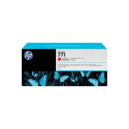 Cartouche jet d'encre Rouge Chromatique pour designjet Z6200 (N°771), Toner Express : achat en ligne de Cartouche jet d'encre Ro