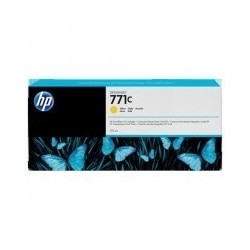 Cartouche jet d'encre Jaune pour designjet Z6200 (N°771), Toner Express : achat en ligne de Cartouche jet d'encre Jaune pour des