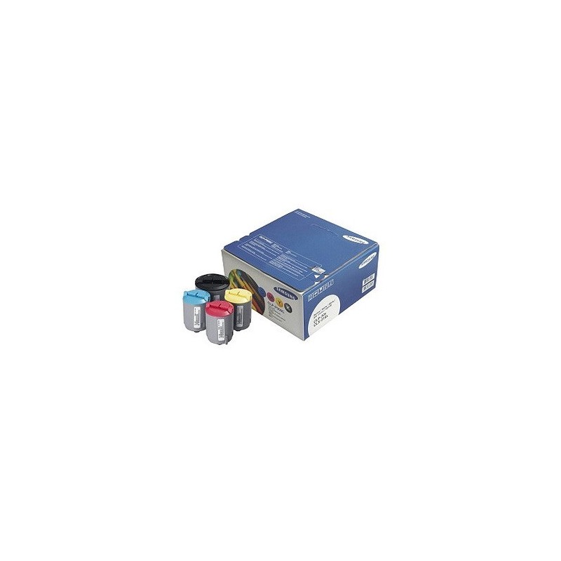 RAINBOW Pack 4 couleurs ( Noir, Cyan, Magenta, Jaune ) pour Samsung CLP 300 / CLX 2160....., Toner Express : achat en ligne de R