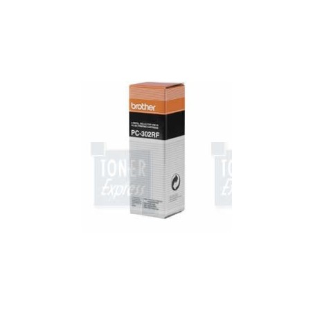 Ruban Thermique Noir Brother PC 302RF (x 2), Toner Express : achat en ligne de Ruban Thermique Noir Brother PC 302RF (x 2) pour 