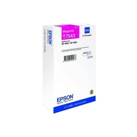 Cartouche Magenta Epson Tres Haute Capacité pour WorkForce 8090dw / 8590dwf...(T7543XXL), Toner Express : achat en ligne de Cart