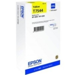 Cartouche Jaune Epson Tres Haute Capacité pour WorkForce 8090dw / 8590dwf...(T7544XXL), Toner Express : achat en ligne de Cartou