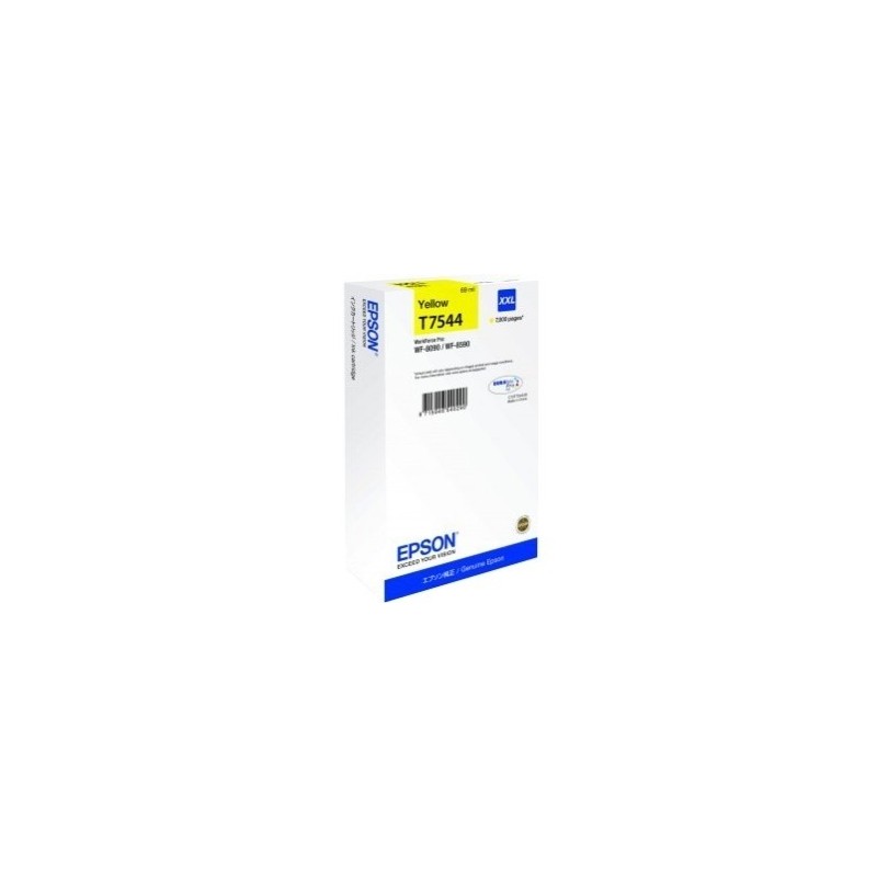 Cartouche Jaune Epson Tres Haute Capacité pour WorkForce 8090dw / 8590dwf...(T7544XXL), Toner Express : achat en ligne de Cartou